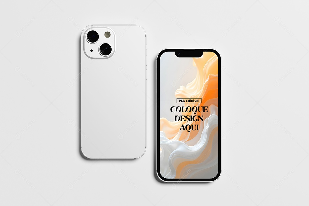 Mockup de IPhone PSD Editável