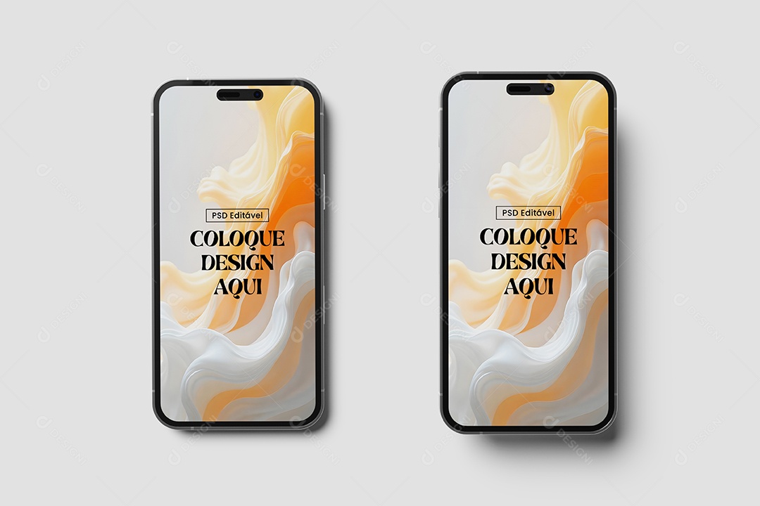Mockup de IPhones PSD Editável