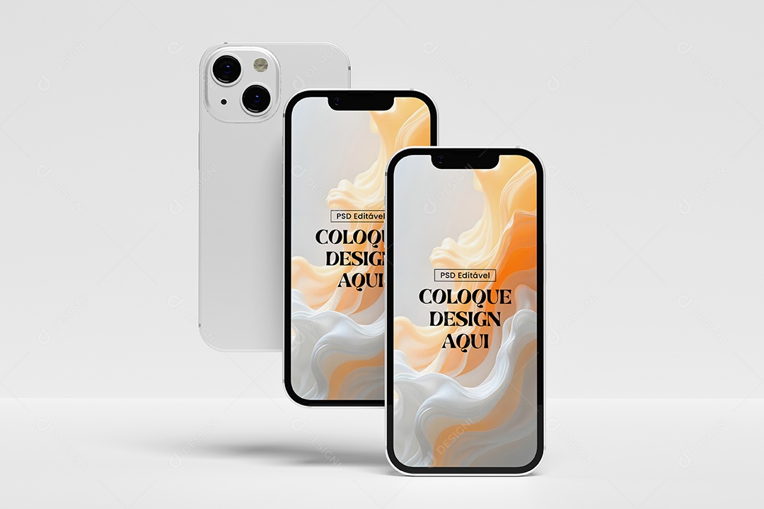 Mockup de IPhones PSD Editável