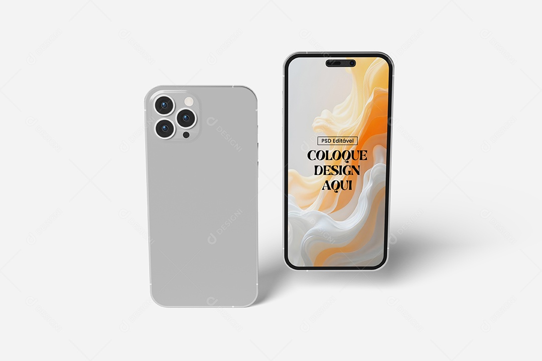 Mockup de IPhone PSD Editável