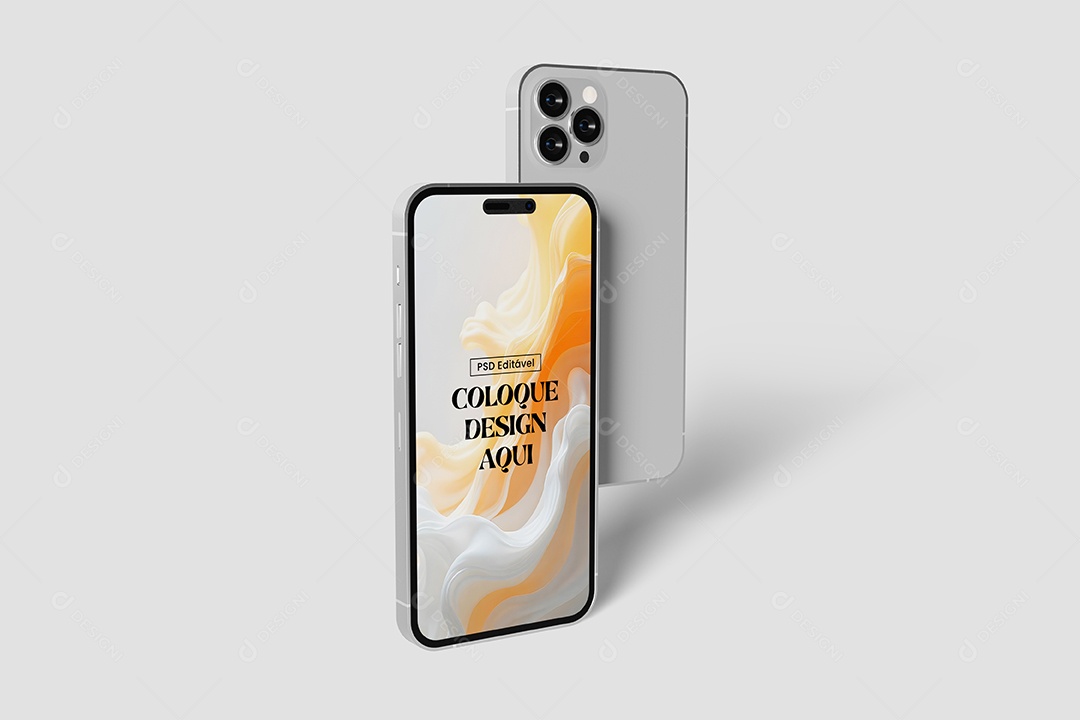 Mockup de IPhone PSD Editável