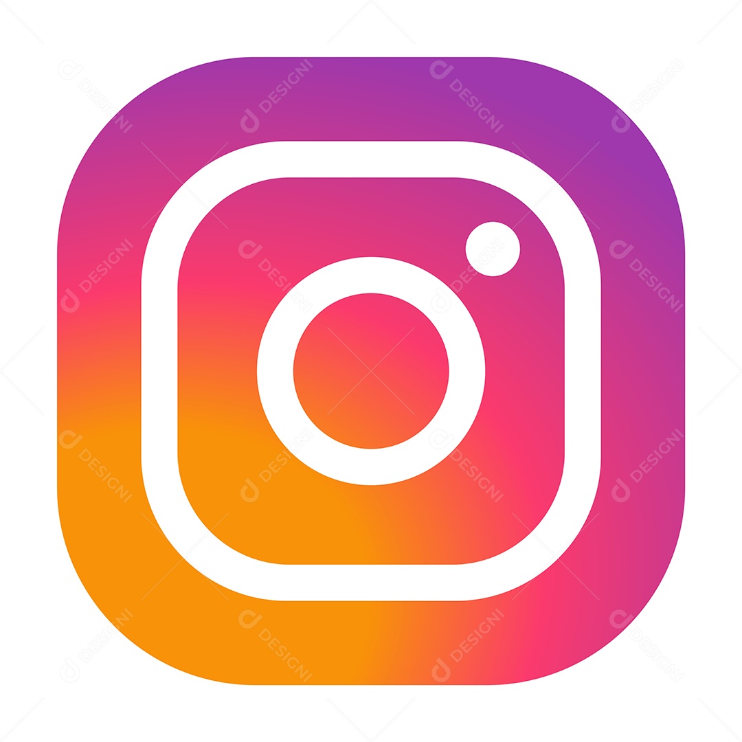 Ícone do Instagram Ilustração Vetor EPS