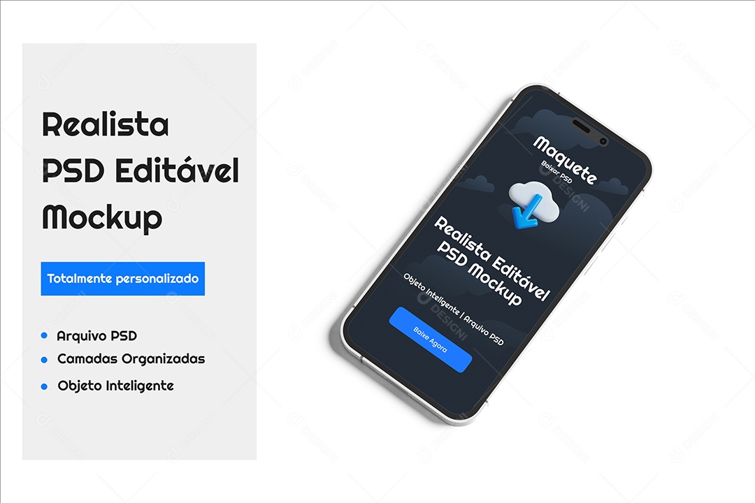 Mockup Celular PSD Editável
