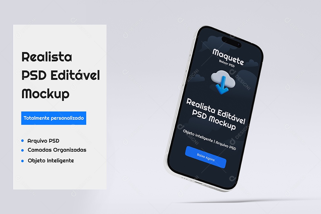 Mockup Celulares PSD Editável