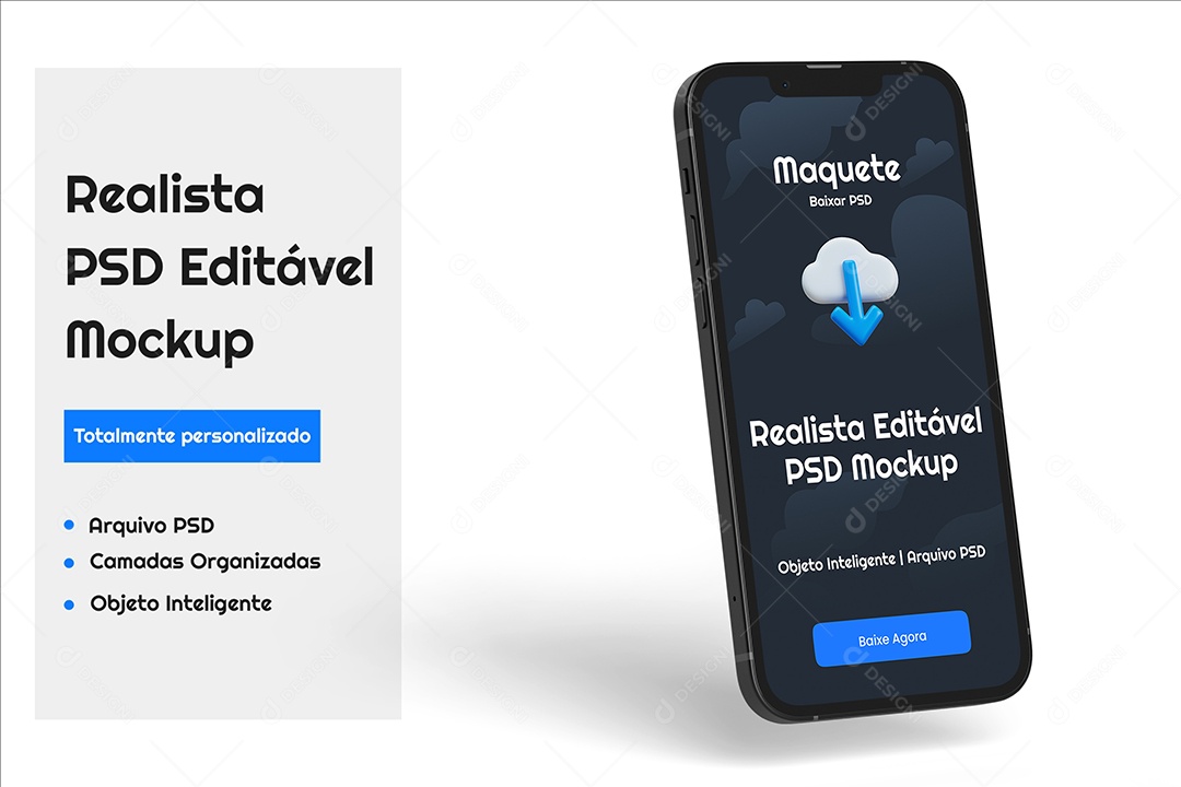 Mockup Celulares PSD Editável