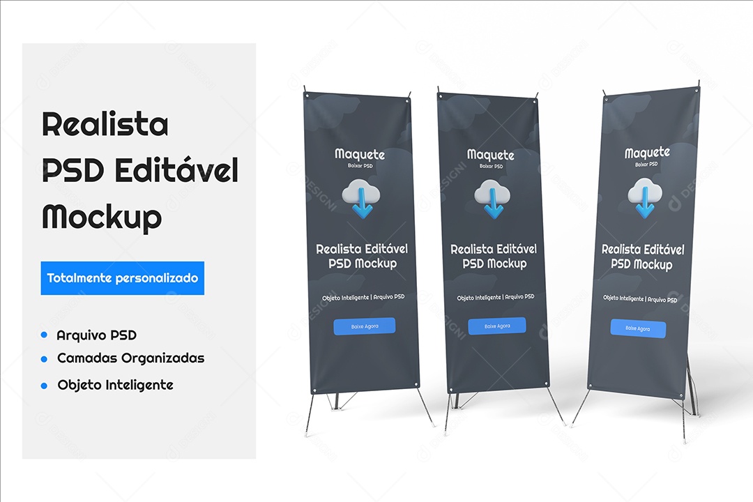 Mockup de Standee PSD Editável