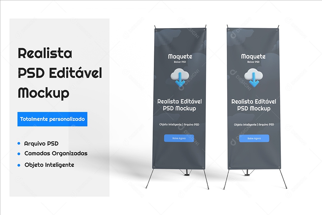 Mockup de Standee PSD Editável