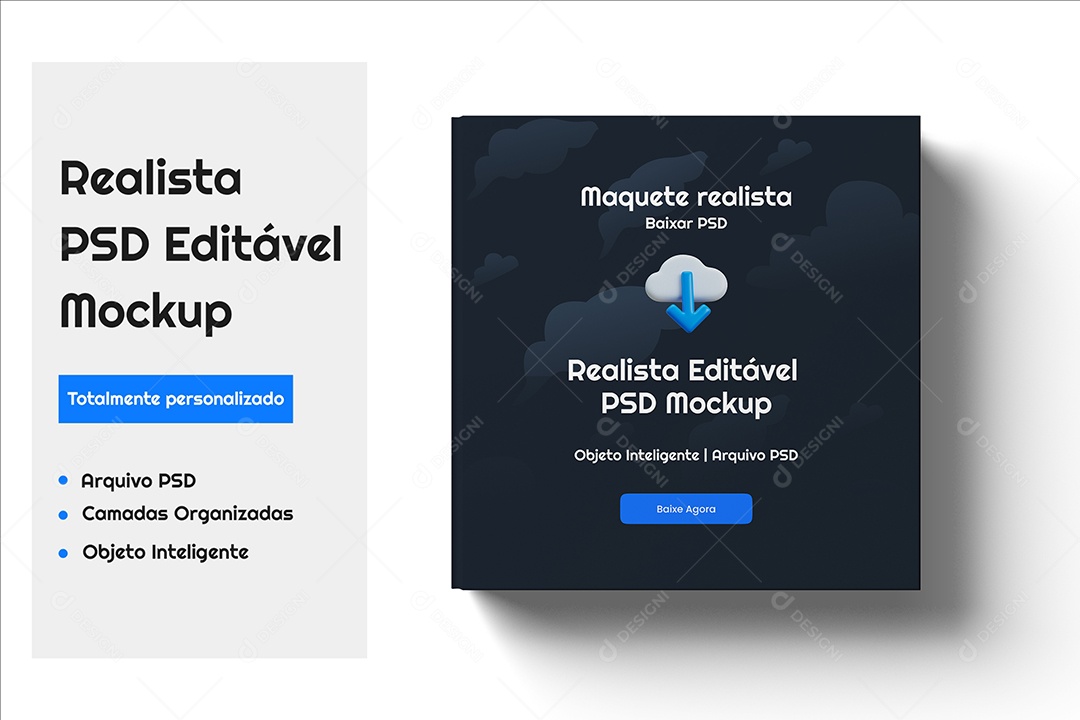 Mockup de Livro PSD Editável