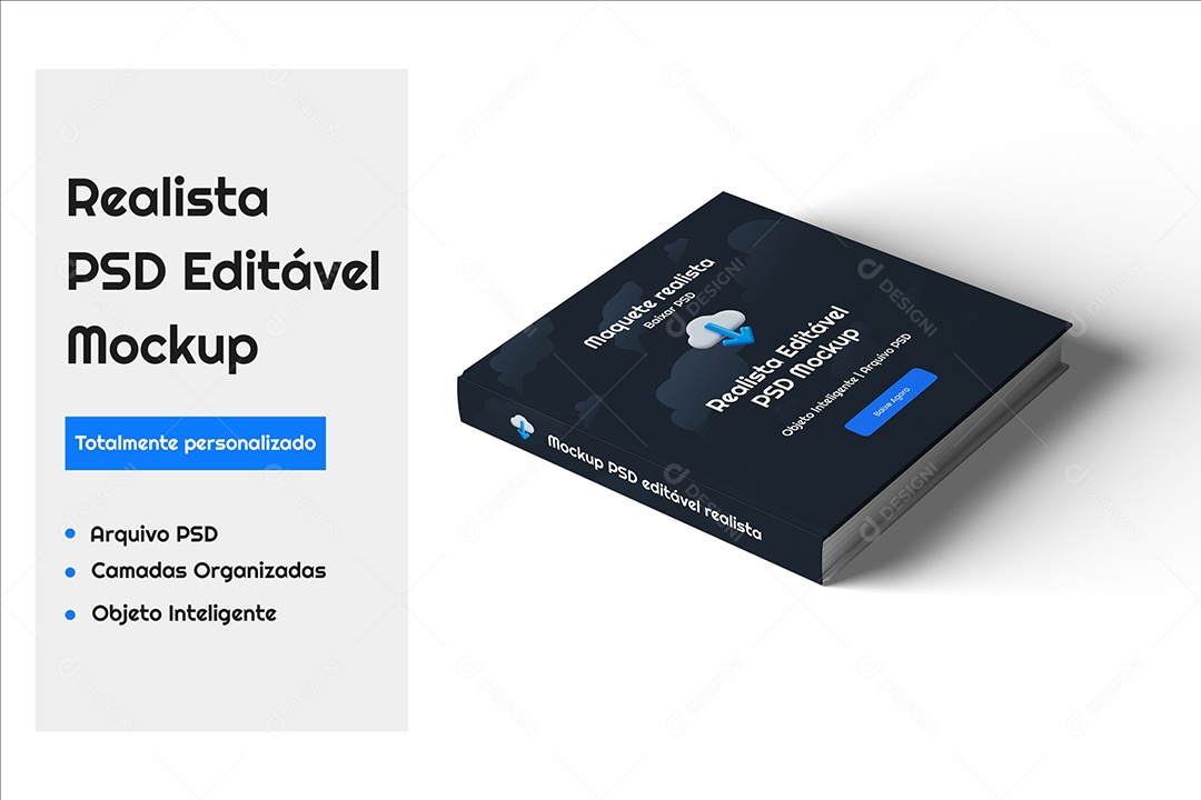 Mockup de Livro PSD Editável