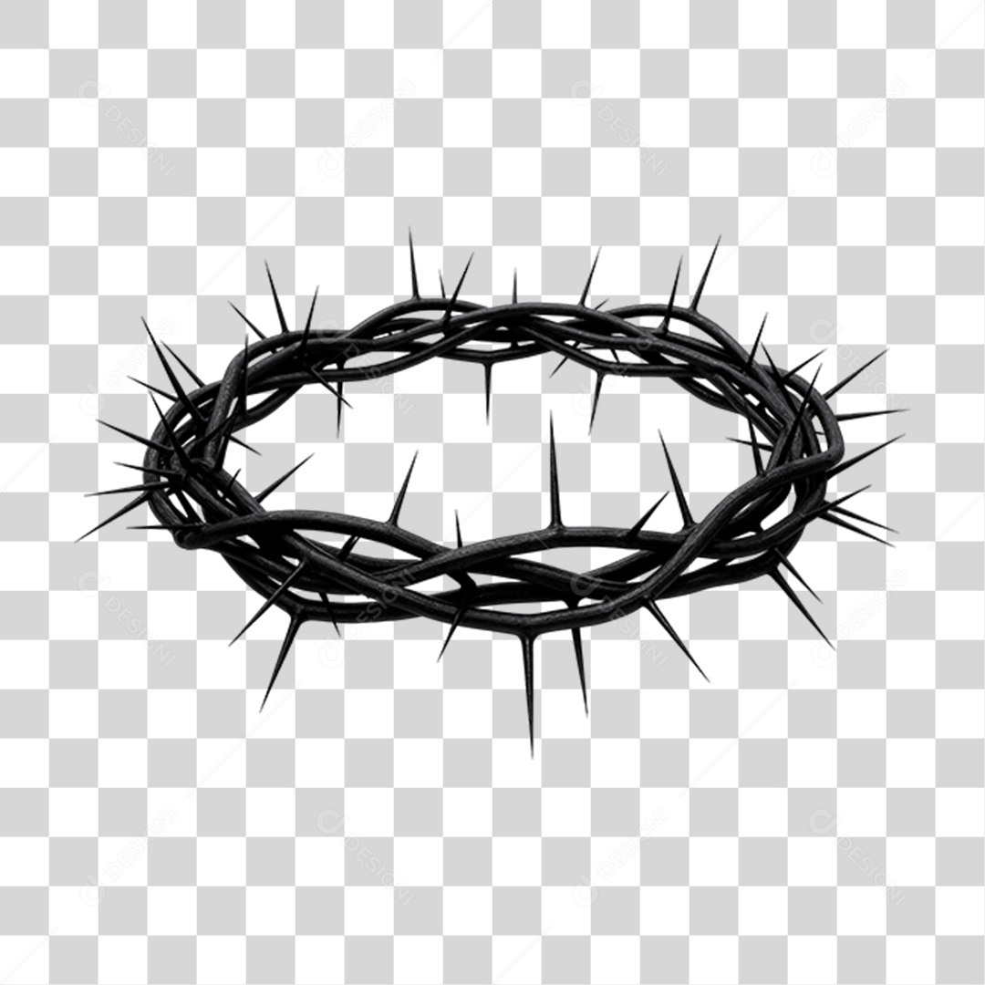 Coroa de Espinhos PNG Transparente