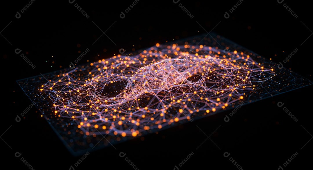 Abstrato com linhas tecnologia