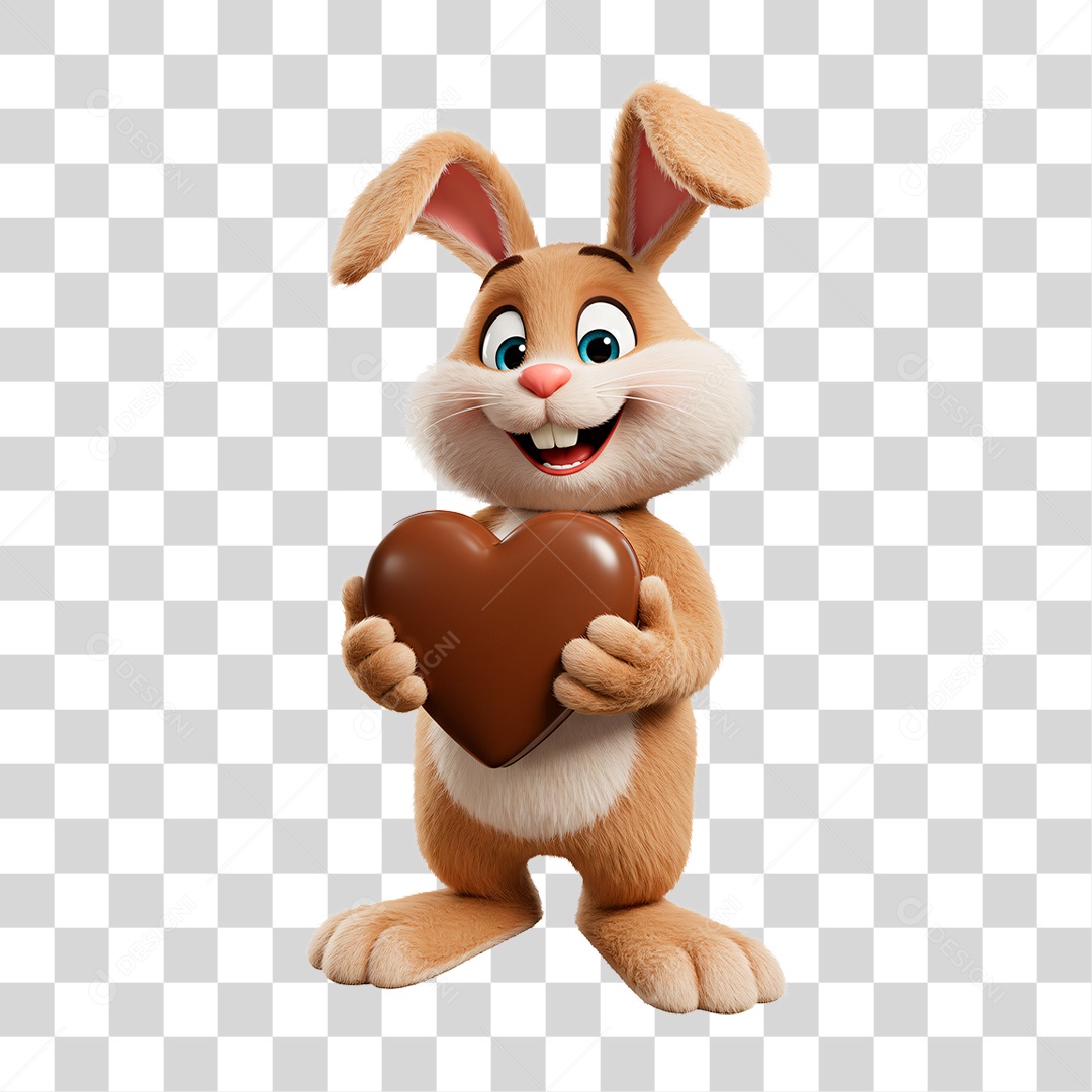 Coelho da Páscoa PNG Transparente