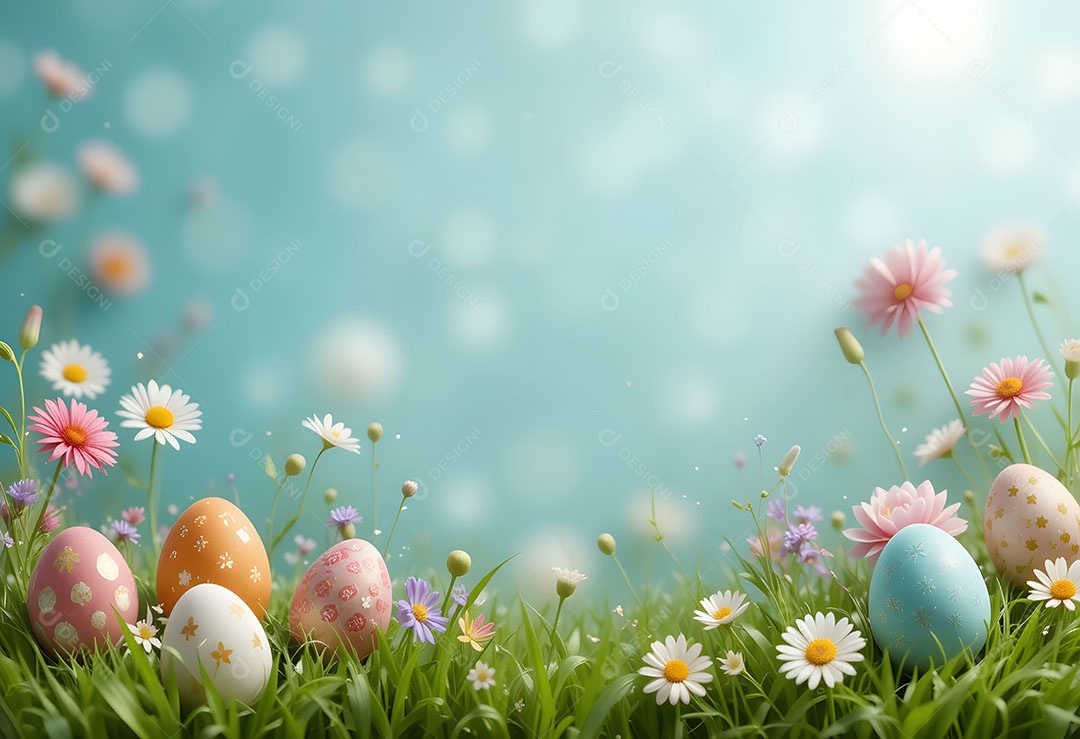 Imagem retrata a celebração da páscoa