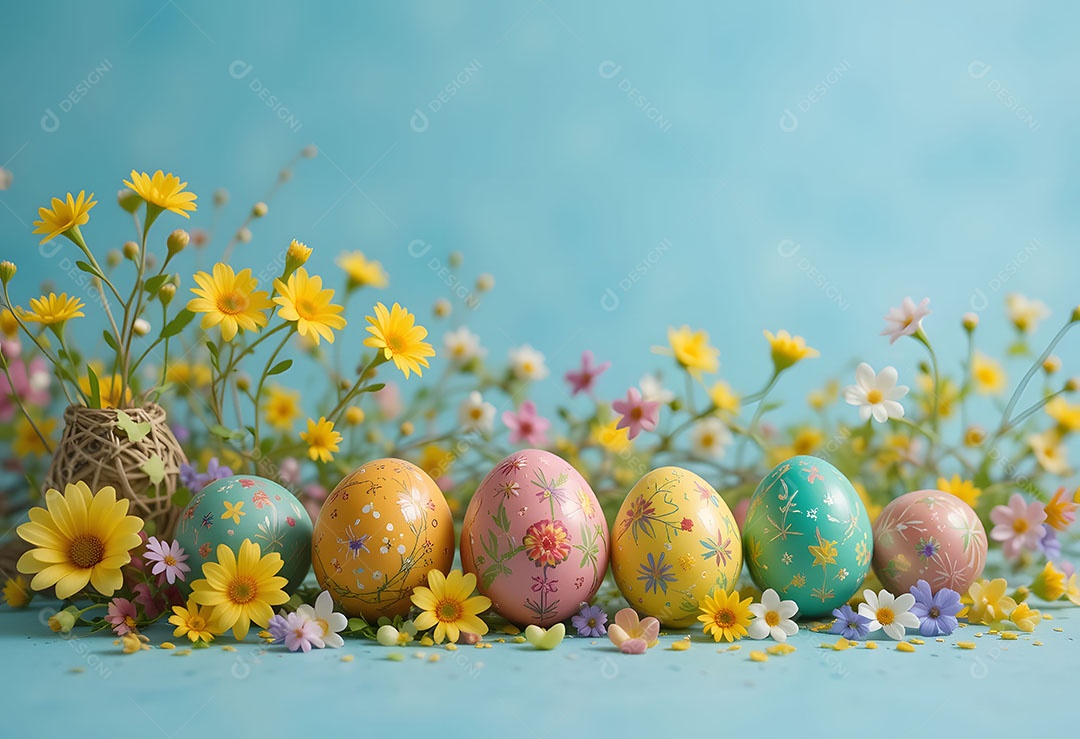 Imagem retrata a celebração da páscoa