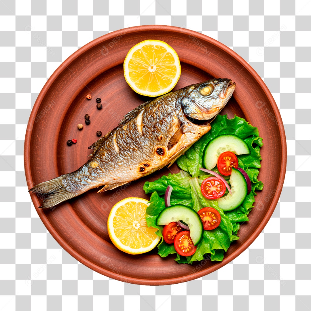 Prato de Comida PNG Transparente