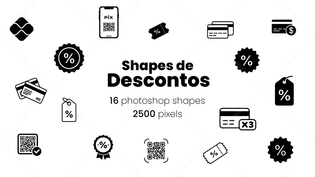 Descontos Shapes e Etiqueta CSH