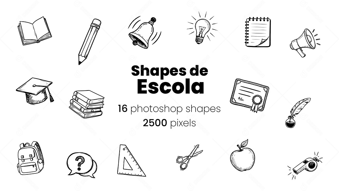 Escola Shapes e Ícones CSH