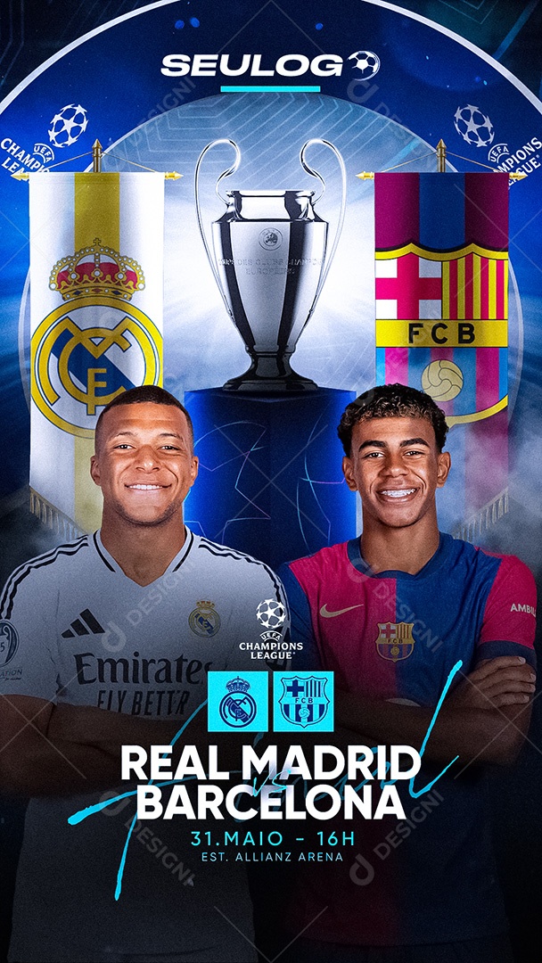 Story Flyer Jogo De Futebol Social Mídia PSD Editável