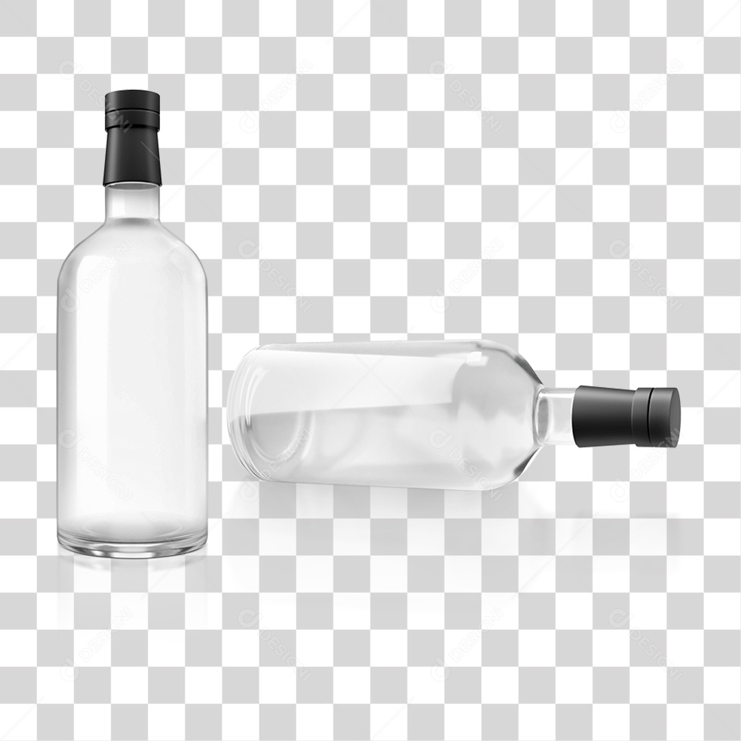 Garrafa de Whisky PNG Transparente