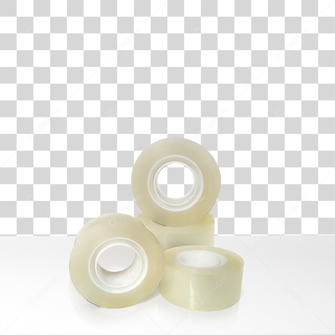 Fitas Encima da Mesa PNG Transparente