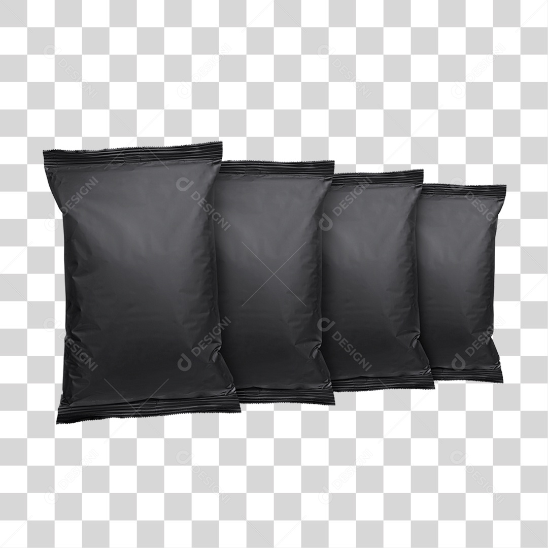 Embalagens Preta PNG Transparente