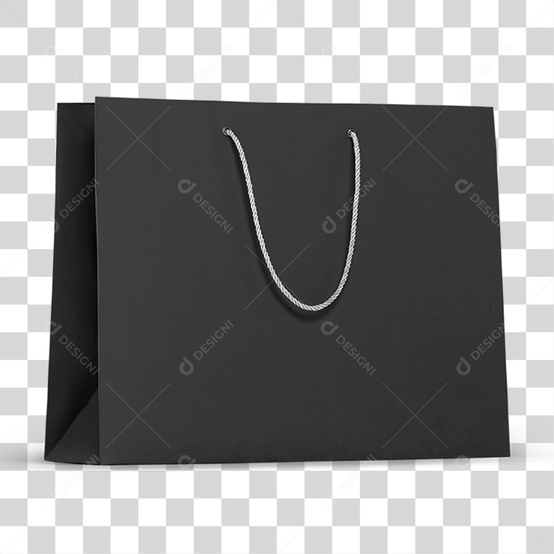 Embalagem Preta PNG Transparente