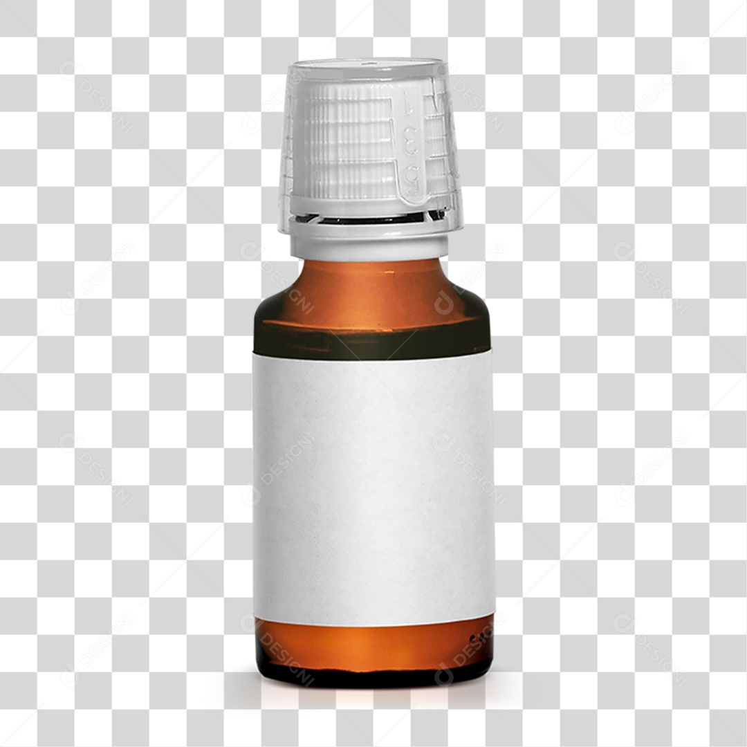 Frasco de Vidro PNG Transparente