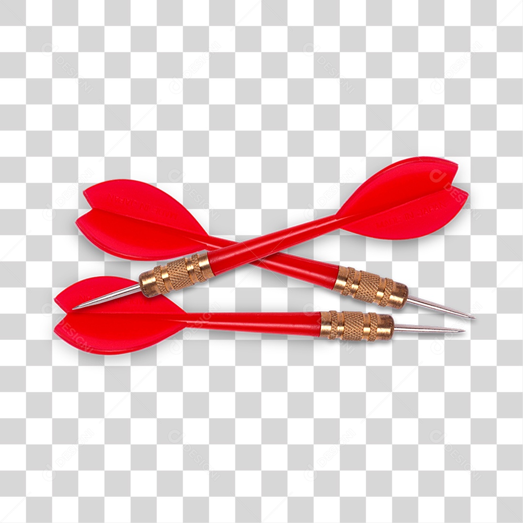 Dardos Coloridos PNG Transparente