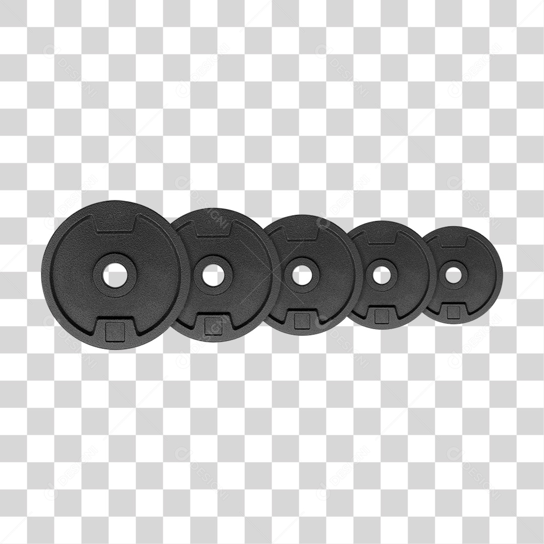 Anilhas de Ferro PNG Transparente