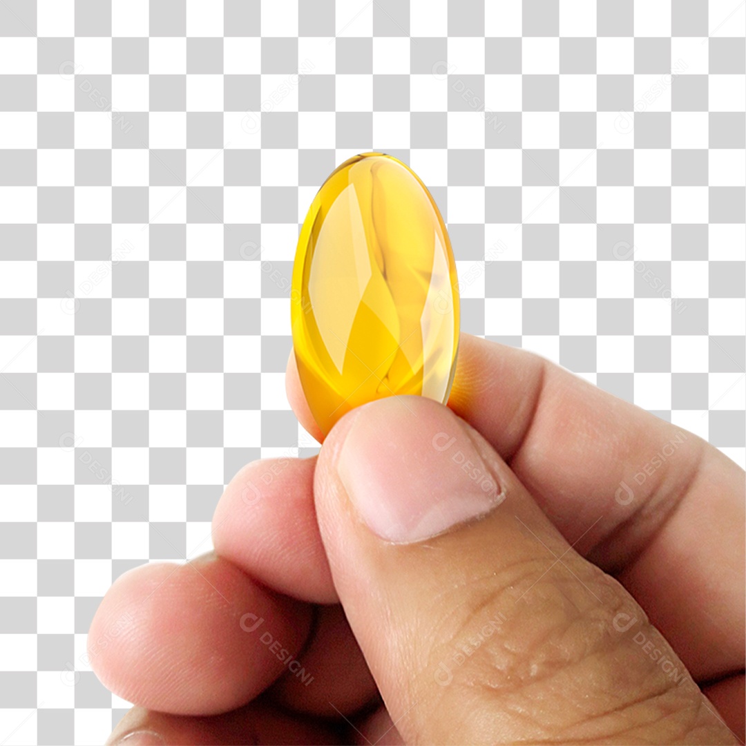 Mão Segurando Capsula PNG Transparente