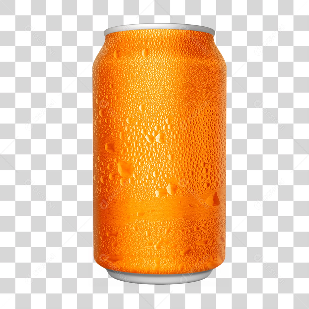 Lata de Refrigerante PNG Transparente