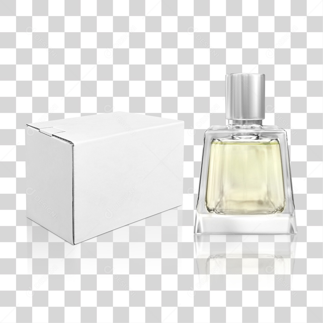 Vidro de Perfume PNG Transparente