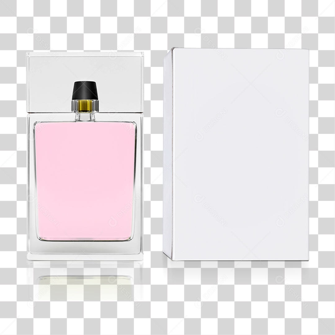 Vidro de Perfume PNG Transparente