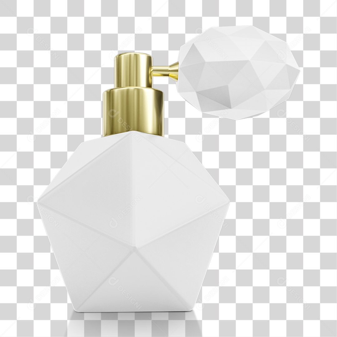 Vidro de Perfume PNG Transparente