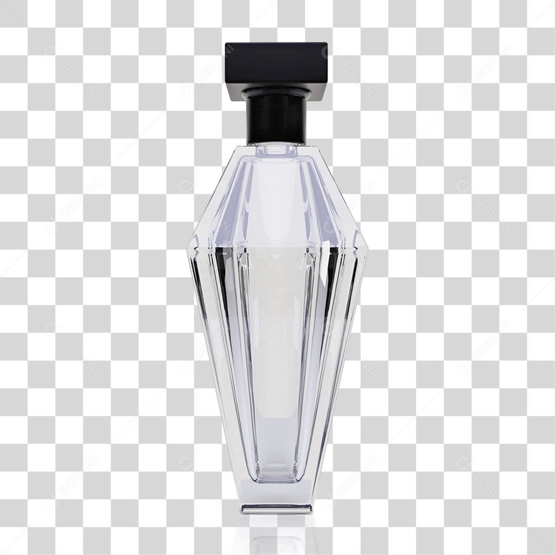 Vidro de Perfume PNG Transparente
