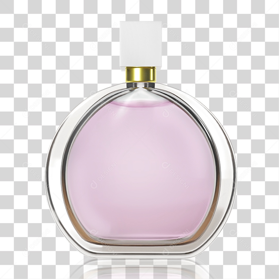 Vidro de Perfume PNG Transparente