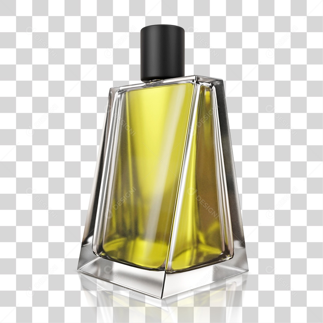 Vidro de Perfume PNG Transparente