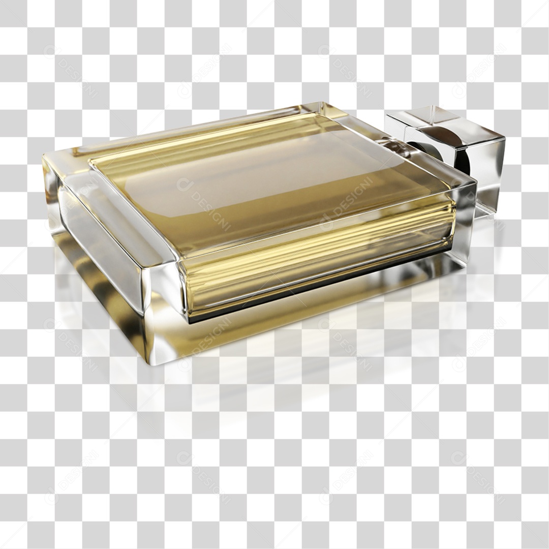 Vidro de Perfume PNG Transparente