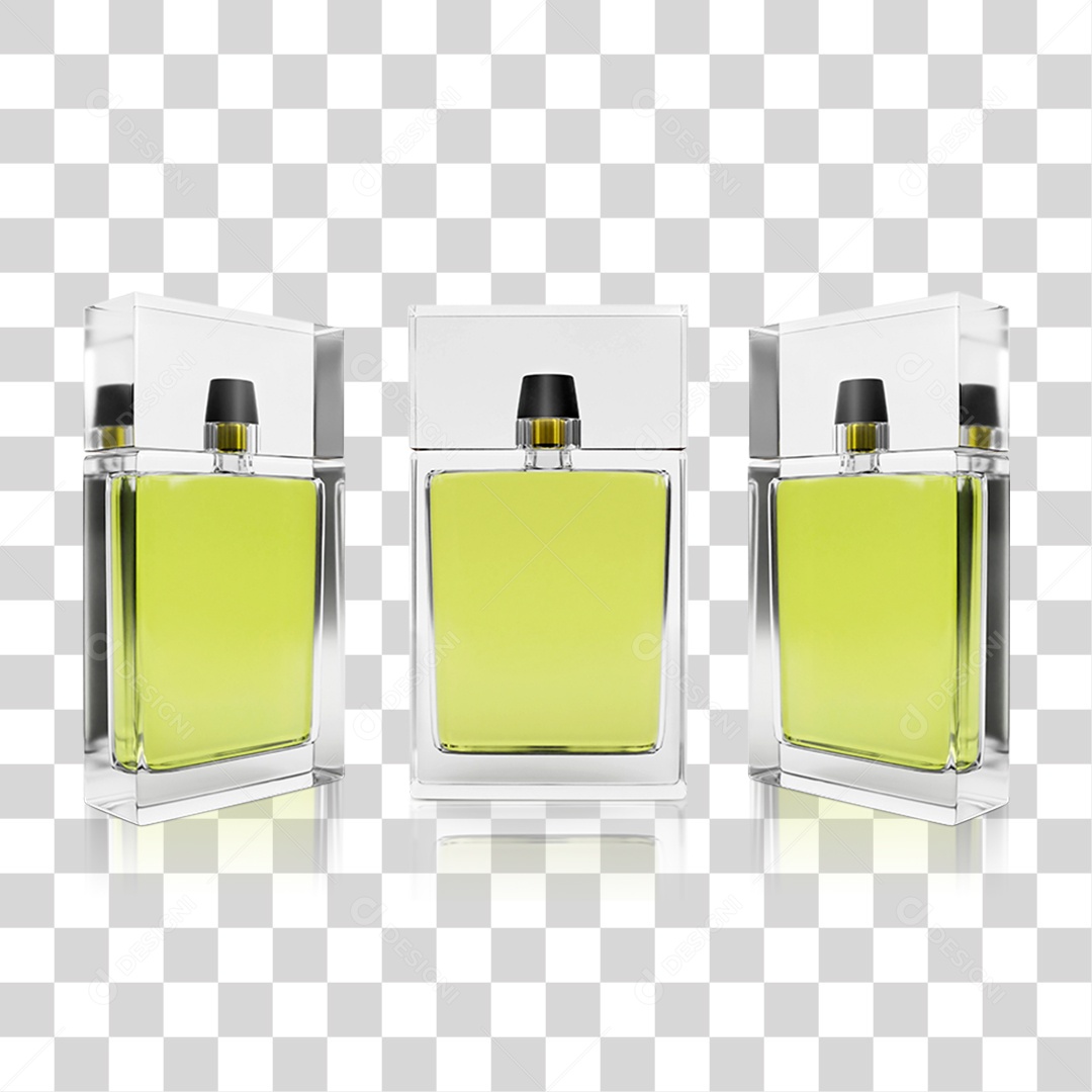 Vidros de Perfumes PNG Transparente