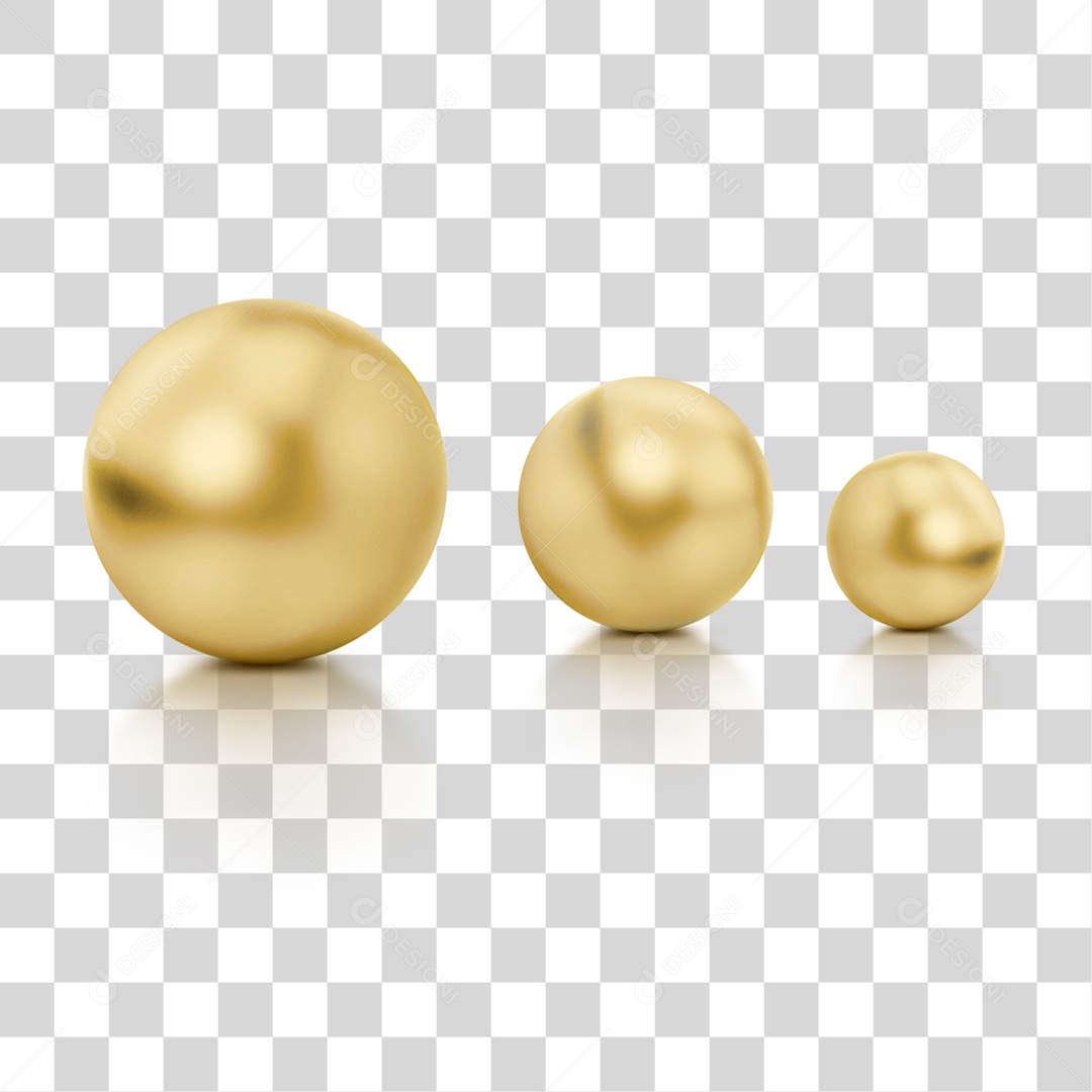 Bola de Natal PNG Transparente