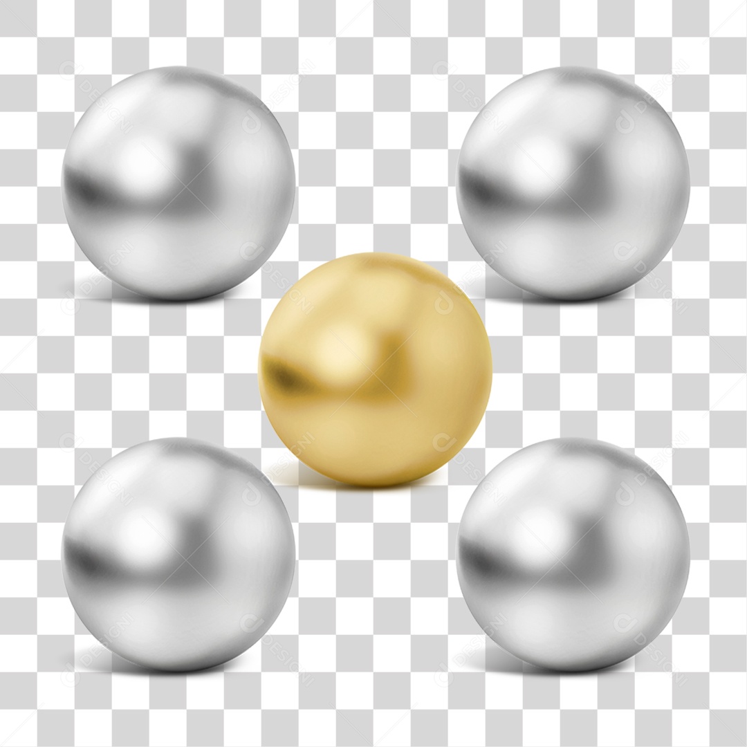 Bola de Natal PNG Transparente