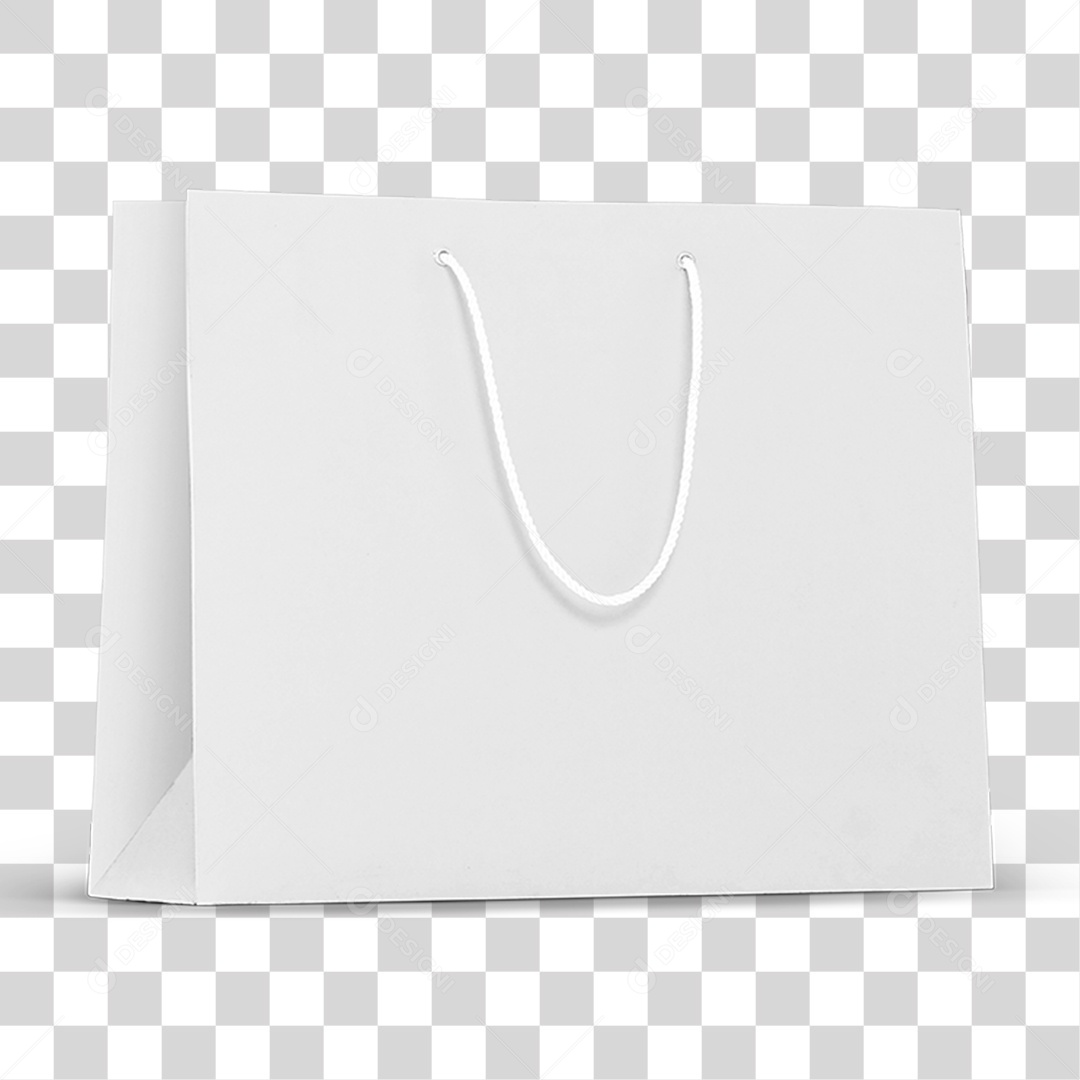 Sacola Branca PNG Transparente