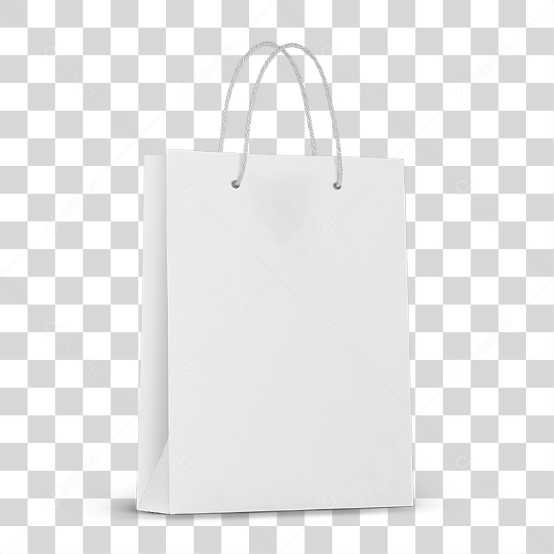 Sacola Branca PNG Transparente