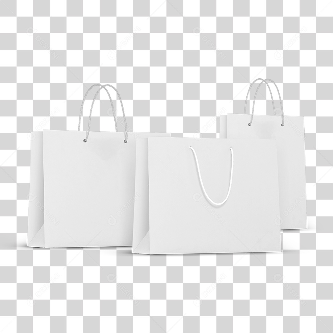 Sacolas Branca PNG Transparente