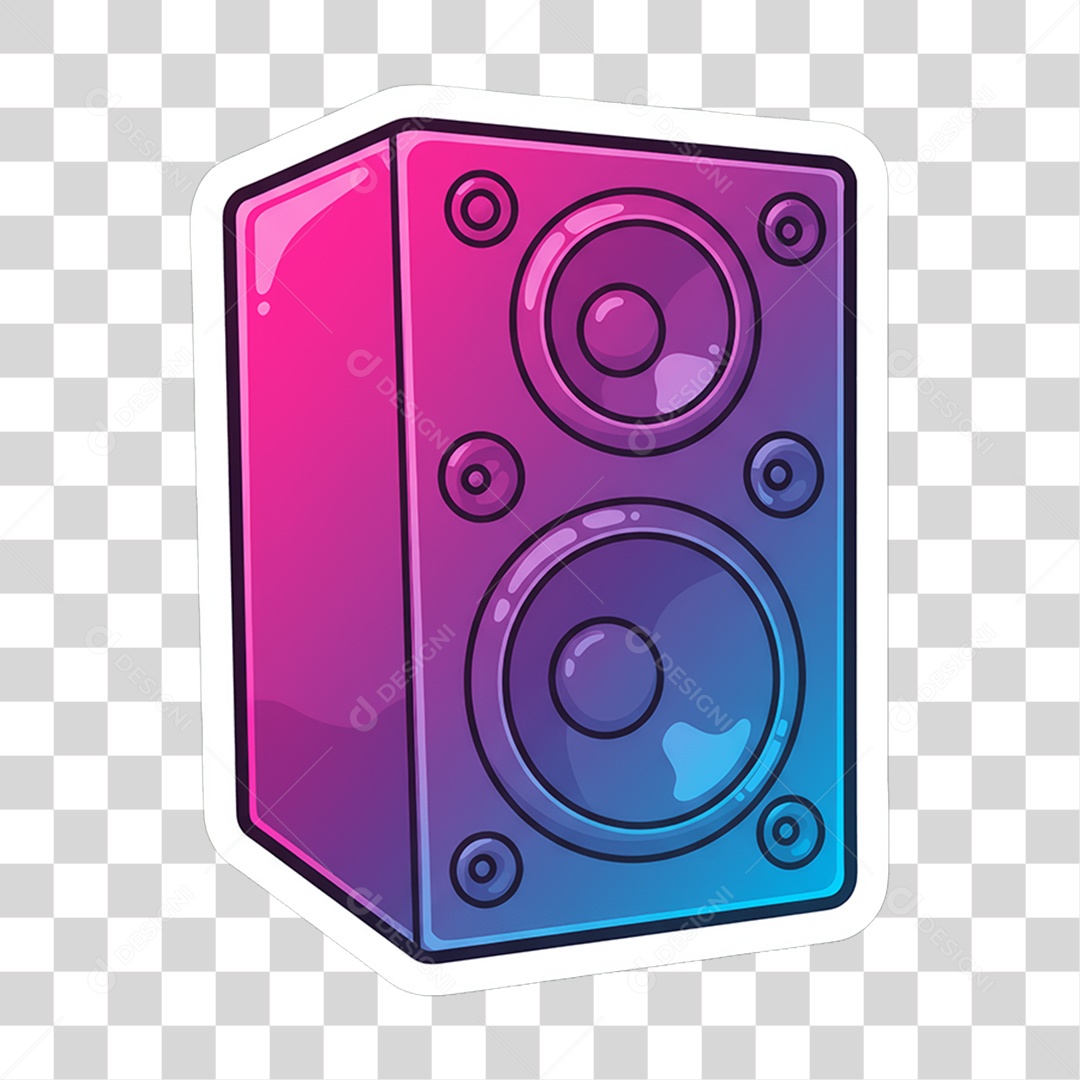 Sticker Emojis Transparent PNG Sound Box
