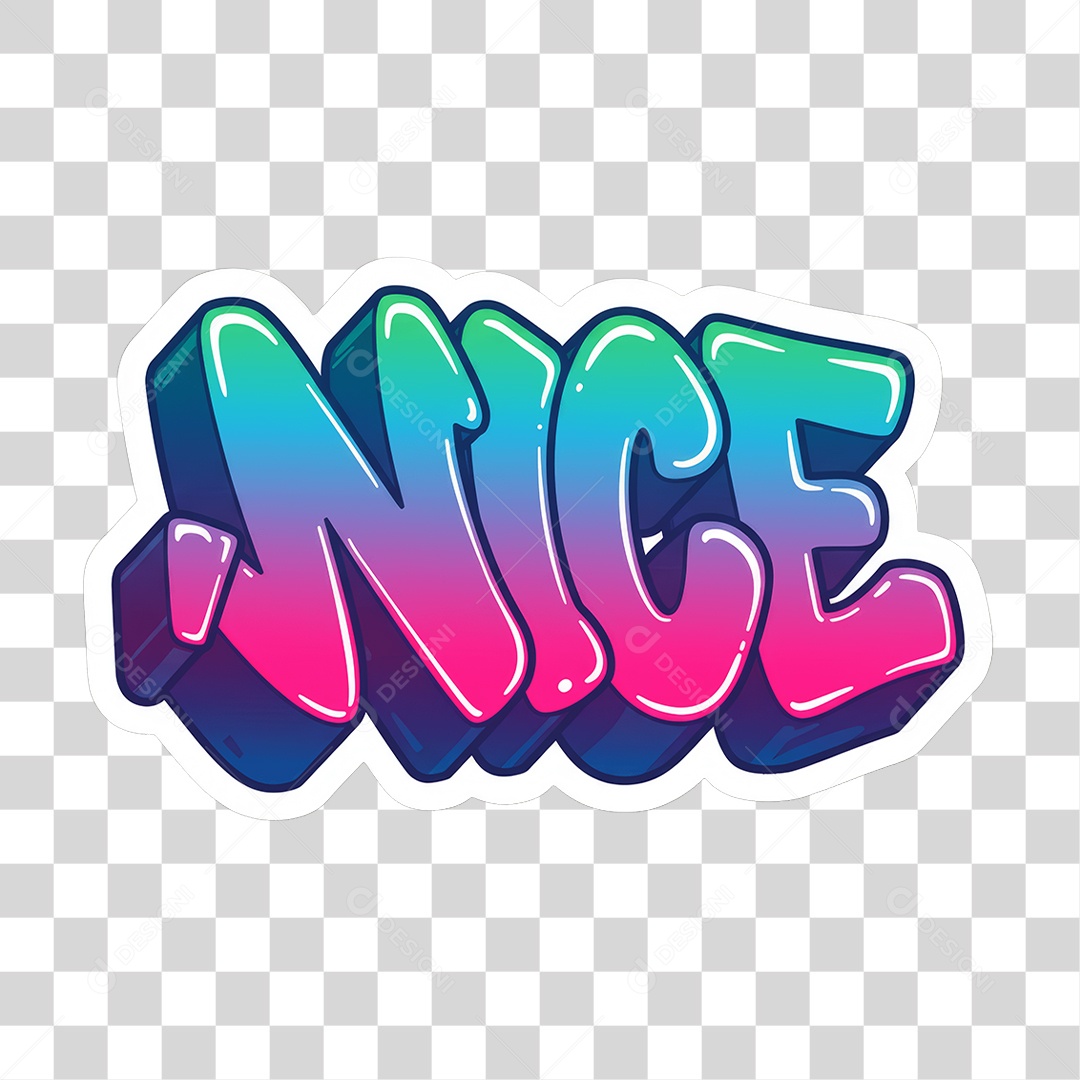 Sticker Emojis Nice PNG Transparente