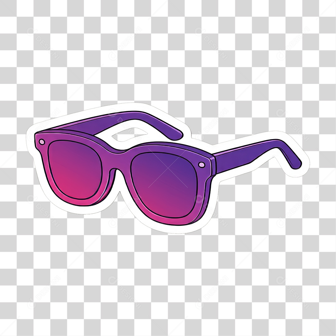 Sticker Emojis Óculos PNG Transparente