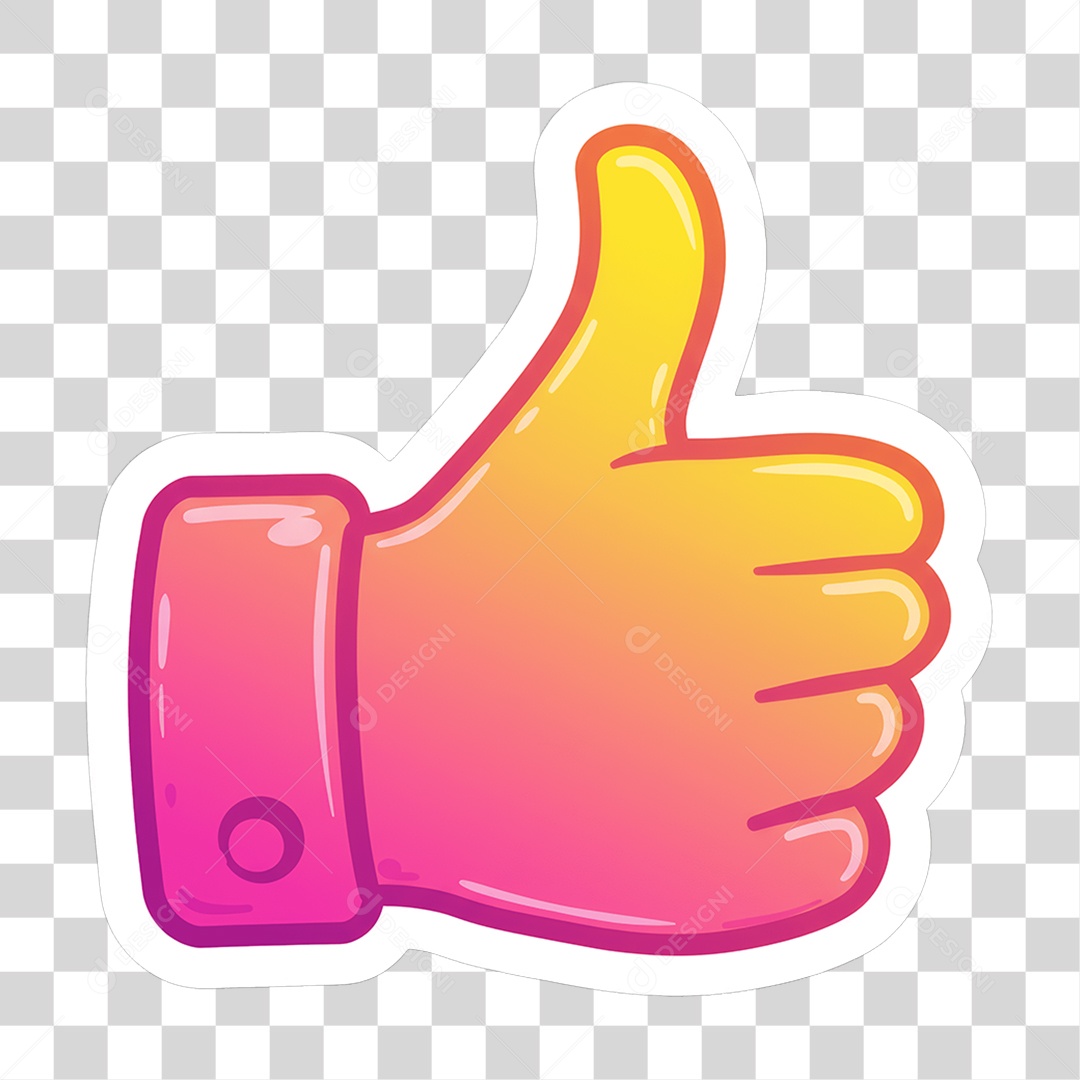 Sticker Emojis Positivo PNG Transparente