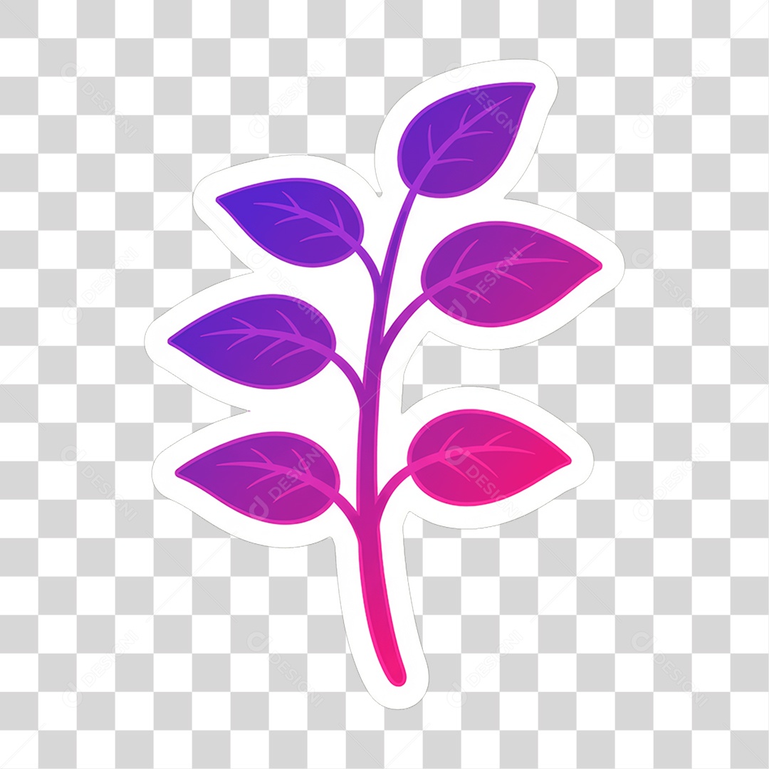 Sticker Emojis Galho PNG Transparente