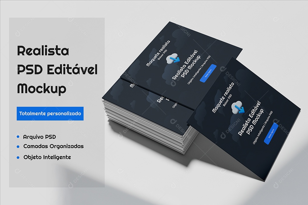 Folhetos Mockup PSD Editável